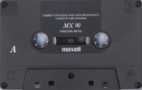 Compact Cassette Maxell MX 90 Type IV Metal 1994 Europe