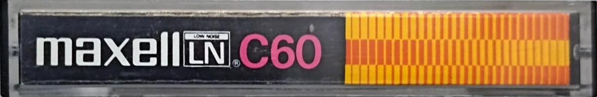 Compact Cassette Maxell LN 60 Type I Normal 1974 Japan