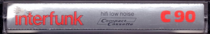 Compact Cassette Interfunk 90 Type I Normal 1975 Germany
