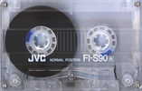 Compact Cassette JVC FI-S 90 "F1-S90EN" Type I Normal 1990 Europe