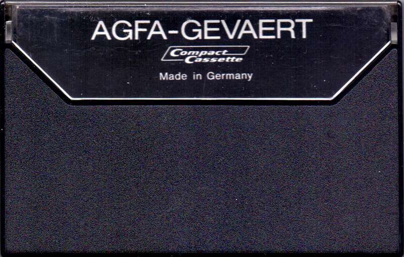 Compact Cassette AGFA Stereochrom 120 Type II Chrome 1972 Europe