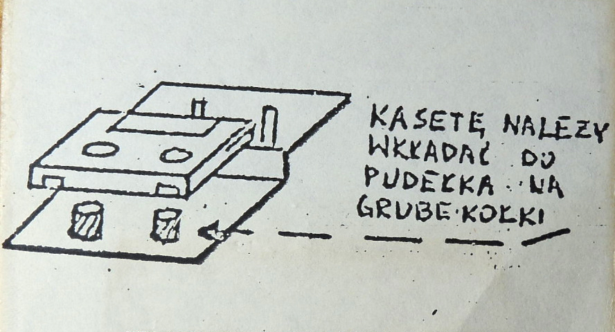 Compact Cassette Bonton EVA 60 "Yellow" Type I Normal Poland