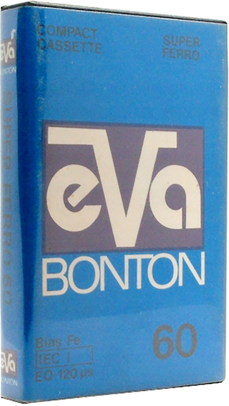 Compact Cassette Bonton EVA 60 "Yellow" Type I Normal Poland