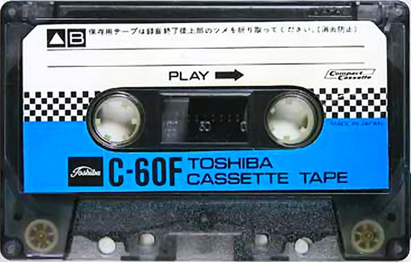 Compact Cassette Toshiba F 60 Type I Normal 1973 Japan
