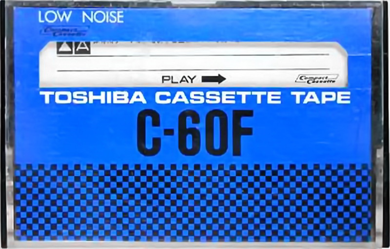 Compact Cassette Toshiba F 60 Type I Normal 1973 Japan