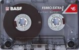 Compact Cassette BASF Ferro Extra I 46 Type I Normal 1991 Brazil
