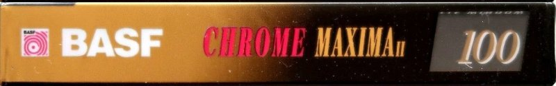 Compact Cassette BASF Chrome Maxima II 100 Type II Chrome 1993 Europe