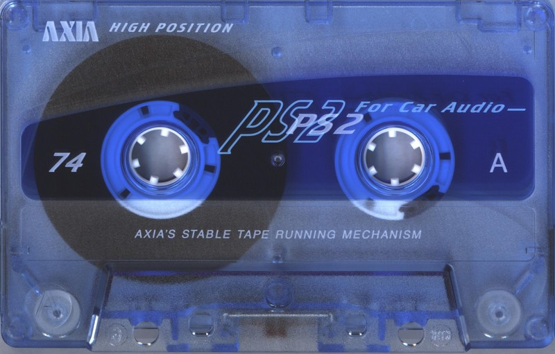 Compact Cassette AXIA PS-II / PS-2 74 "PS2L 74" Type II Chrome 2000 Japan