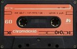 Compact Cassette Kontak MK 60-7 60 Type II Chrome 1988 USSR