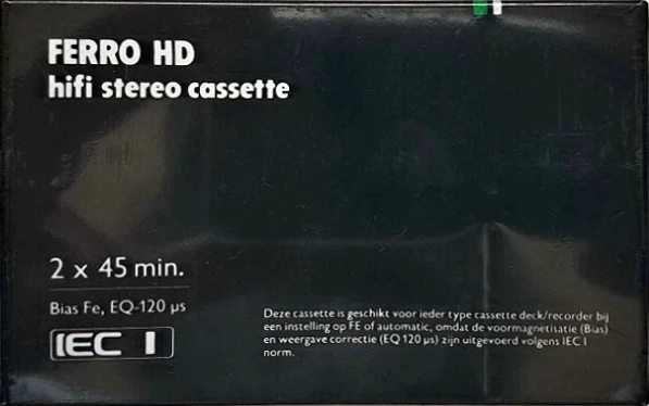 Compact Cassette Hema Ferro HD 90 Type I Normal 1983 Netherlands