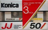 3 pack Konica JJ 50 Type I Normal 1984 Japan