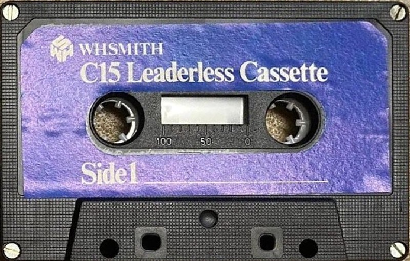 Compact Cassette WH SMITH 15 Computer Cassette UK