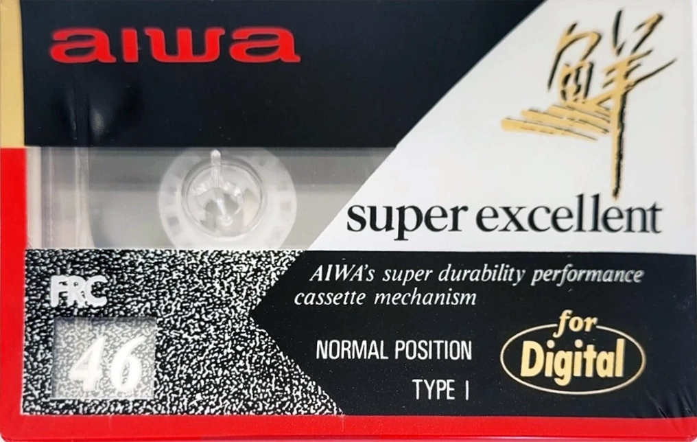Compact Cassette Aiwa FRC 46 Type I Normal 1991 Europe