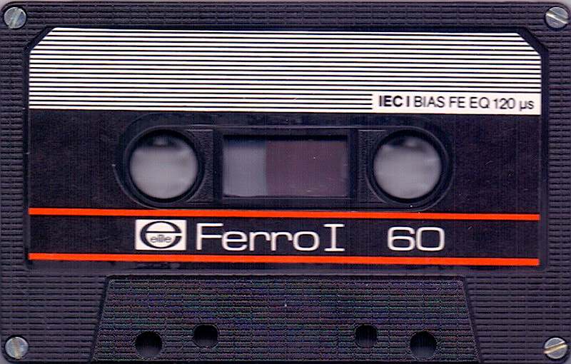 Compact Cassette Elite Ferro I 60 Type I Normal 1980 Germany