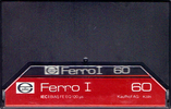 Compact Cassette Elite Ferro I 60 Type I Normal 1980 Germany