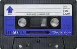 Compact Cassette Technics XA 60 "RT-60XA" Type II Chrome 1978 Japan