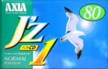 Compact Cassette AXIA J`z 1 80 "JZ1F 80" Type I Normal 1996 Japan