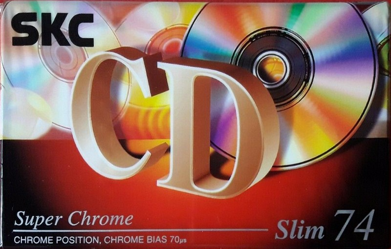 Compact Cassette SKC CD 74 Type II Chrome 2001 Worldwide