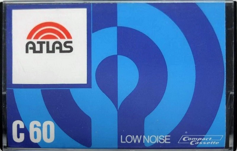 Compact Cassette Atlas 60 Type I Normal 1976 Germany