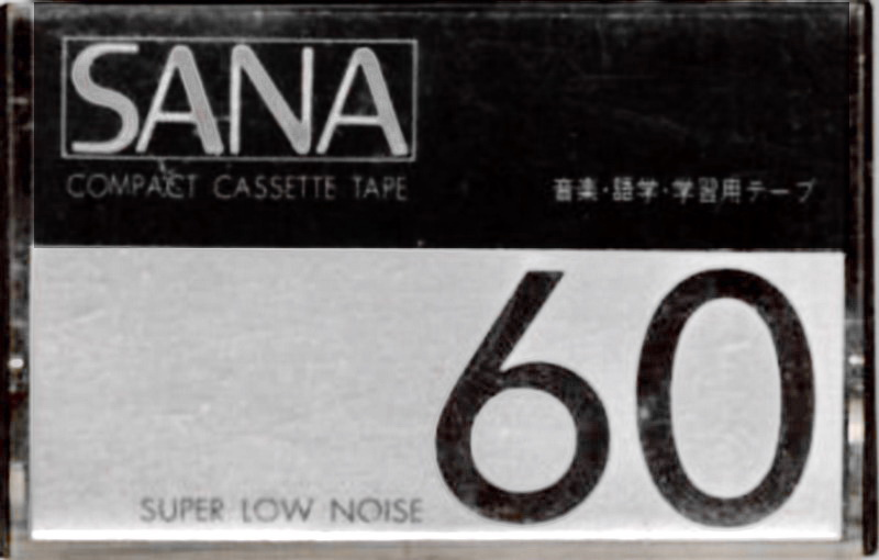 Compact Cassette Sana 60 Type I Normal 1979 Japan