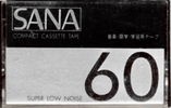 Compact Cassette Sana 60 Type I Normal 1979 Japan
