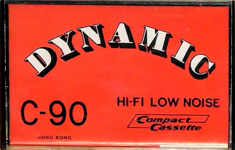 Compact Cassette Dynamic 90 Type I Normal Hong Kong