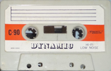 Compact Cassette Dynamic 90 Type I Normal Hong Kong