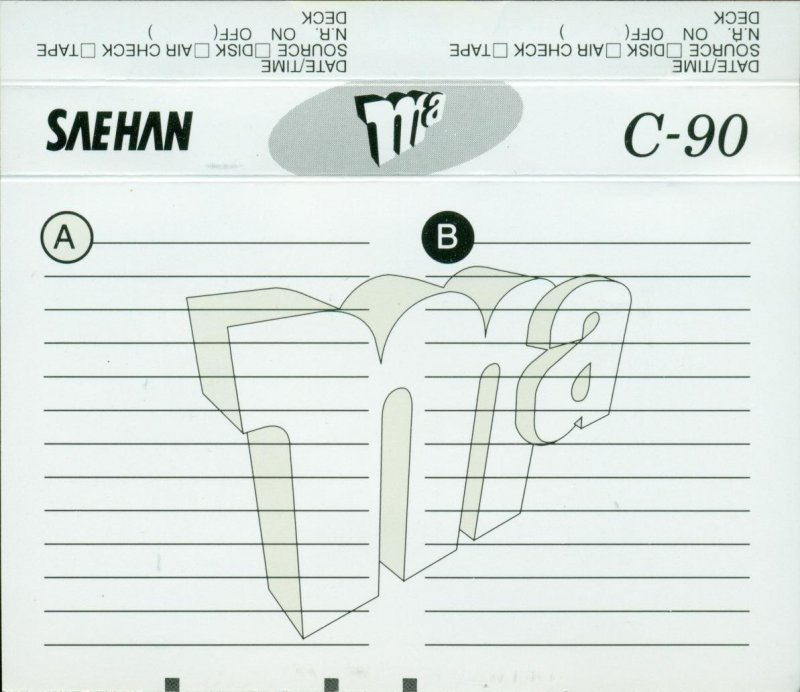 Compact Cassette Saehan MA 90 Type II Chrome 1994 Europe