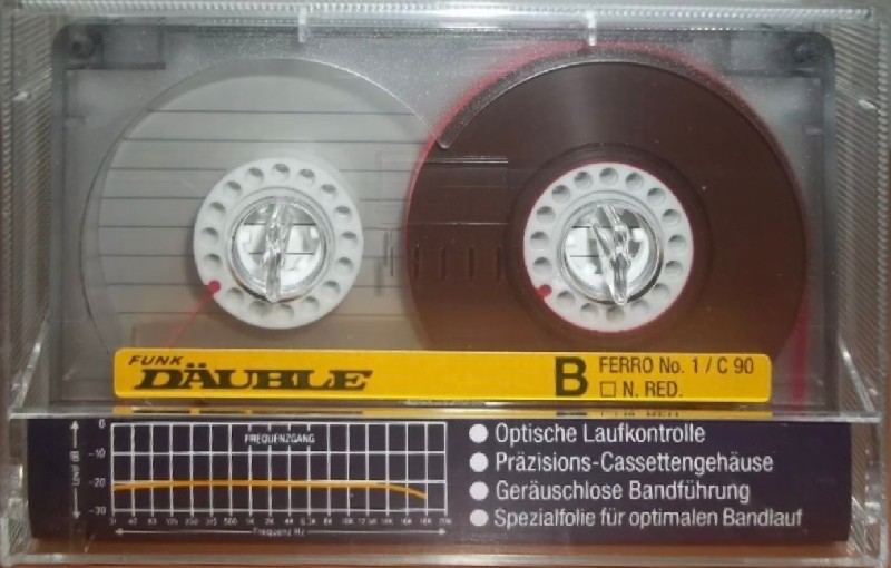 Compact Cassette Funk-Däuble 90 Type I Normal Germany