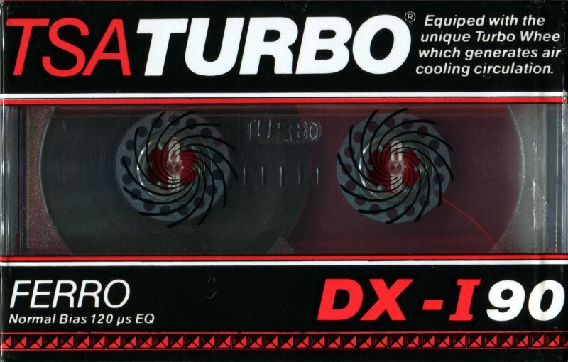 Compact Cassette TSA Turbo 90 "DX-I" Type I Normal Japan