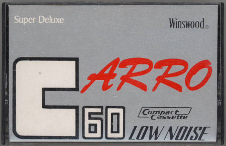 Compact Cassette Winswood 60 "ARRO" Type I Normal 1985 Japan