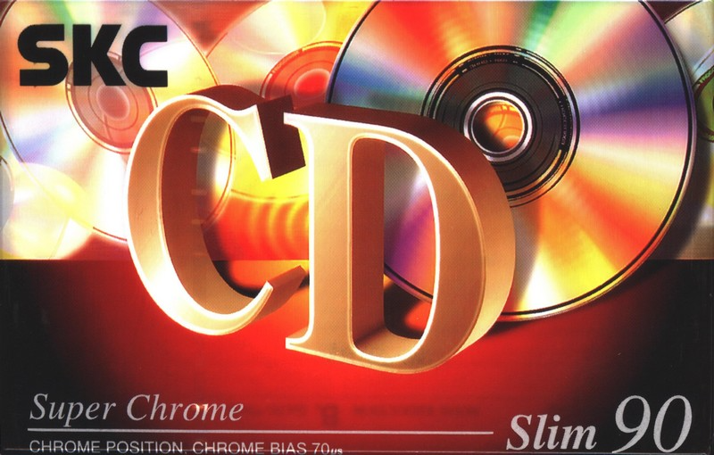 Compact Cassette SKC CD 90 Type II Chrome 2001 Worldwide