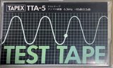 Compact Cassette Tapex TT "TTA-5 Azimuth" Test Cassette 1980 Japan