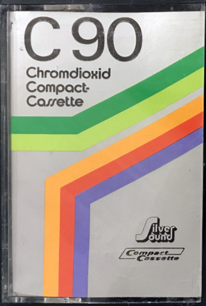 Compact Cassette Silver Sound 90 "Multibrand" Type II Chrome 1977 Europe