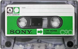 Compact Cassette Sony 90 "High Fidelity" Type I Normal 1971 USA