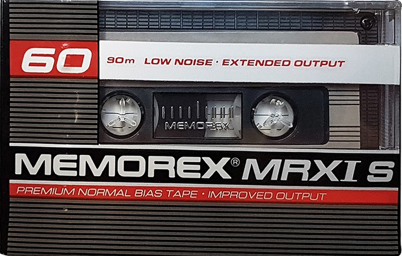 Compact Cassette Memorex MRX IS 60 Type I Normal 1988 Europe