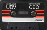 Compact Cassette Boots / Boots Audio UDV 60 Type I Normal 1980 UK