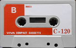 Compact Cassette VIVA 120 Type I Normal 1982 Japan