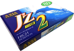 Compact Cassette AXIA J`z 2 80 "JZ2F 80" Type II Chrome 1996 Japan
