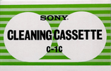Compact Cassette Sony "C-1C" Cleaning Cassette Japan