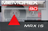 Compact Cassette Memorex MRX IS 90 Type I Normal 1990 Europe