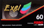 Compact Cassette Exel 60 Type I Normal 1998 Europe