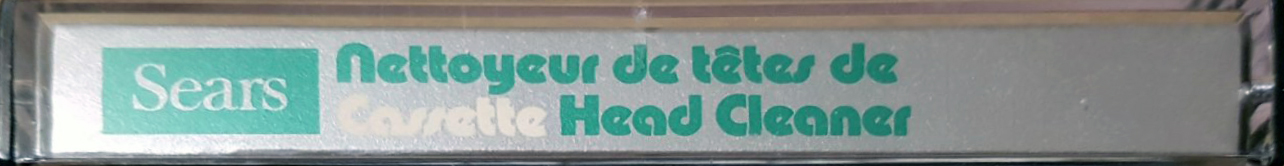 Compact Cassette Sears Cleaning Cassette Canada