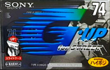 Compact Cassette Sony G-UP 74 "C-74GUP2" Type II Chrome 1997 Japan