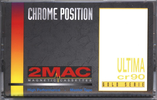 Compact Cassette 2Mac 90 "ULTIMA" Type II Chrome 1992 Europe
