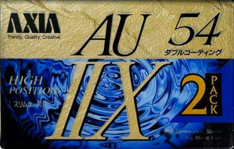 2 pack AXIA AU-IIx 54 "AU2X A 542" Type II Chrome 1992 Japan