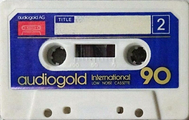 Compact Cassette Audiogold AG 90 Type I Normal Ireland