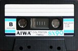 Compact Cassette Aiwa SX 90 Type II Chrome 1982 Japan