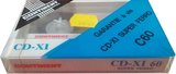 Compact Cassette Continent / Continente CD-XI 60 Type I Normal 1985 France