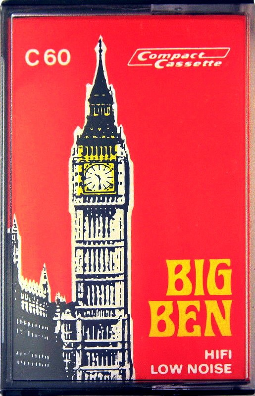 Compact Cassette Big Ben 60 Type I Normal 1978 Hong Kong